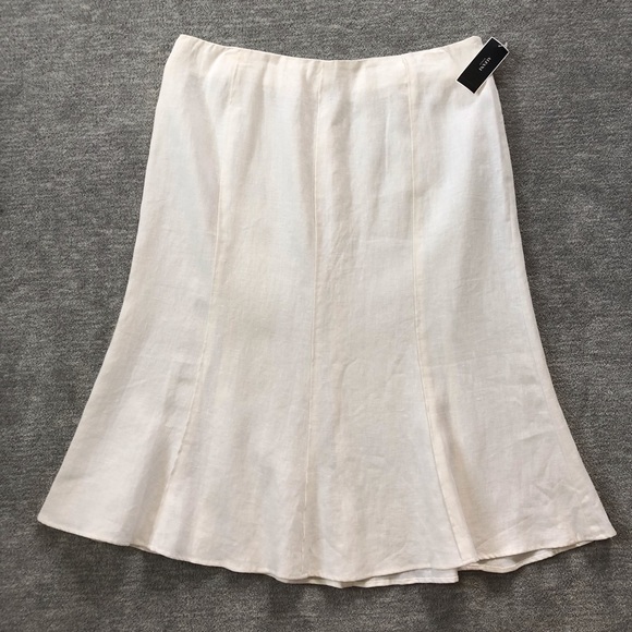 Alfani Dresses & Skirts - NWT Alfani Woman White Linen Skirt